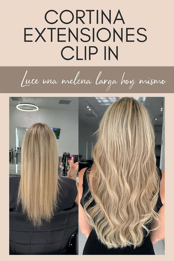 Cortinas Extensiones Pelo